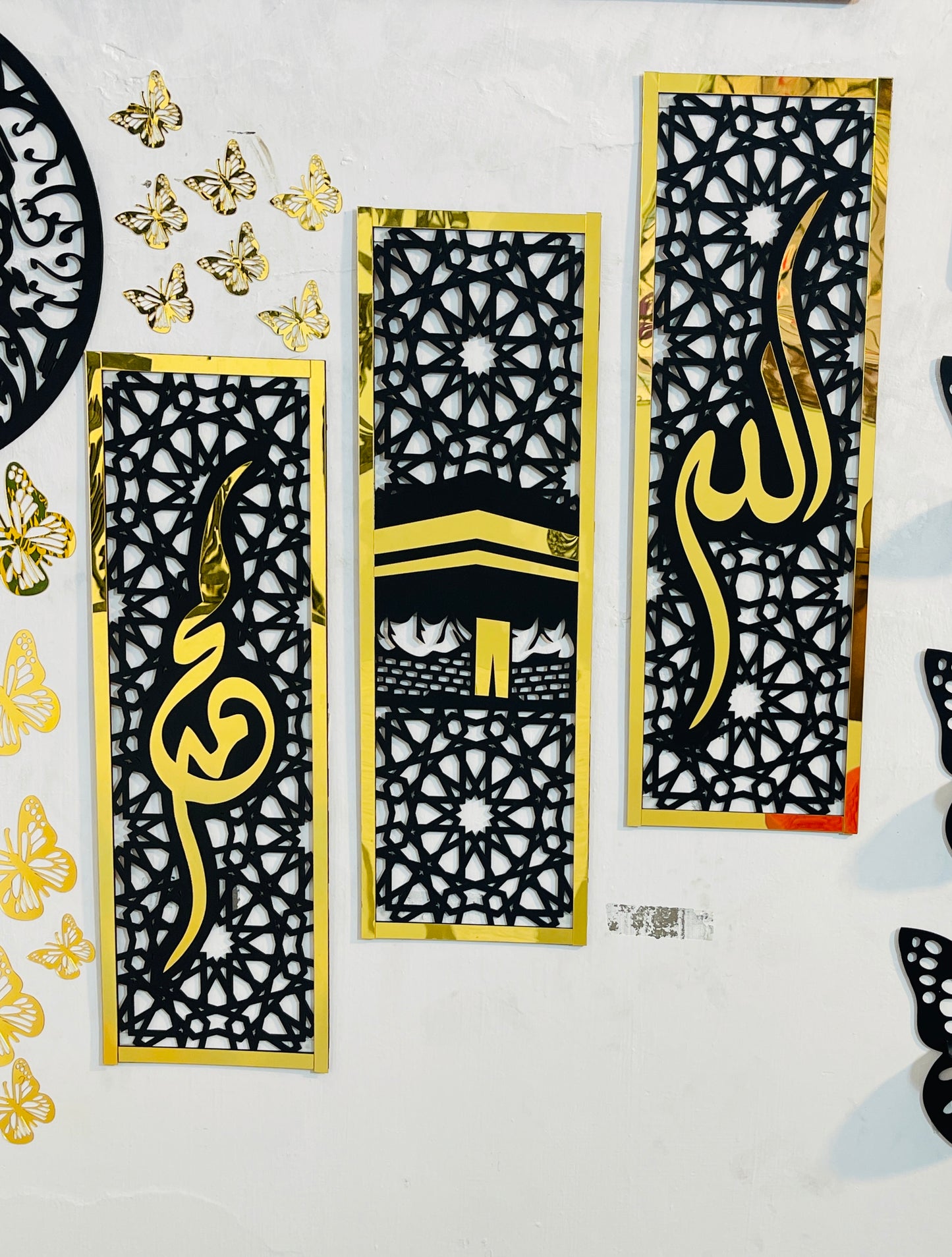 Best Saving Bundle | Ayat ul Qursi Clock + 3 Pannel