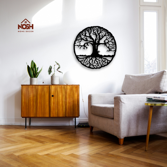 Beautiful Design Tree with Roots